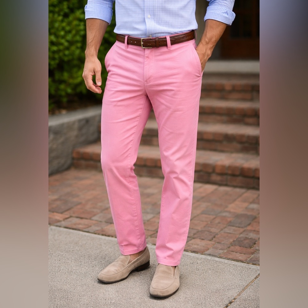 Polo Ralph Lauren Pink Chino Pants | Men’s Classic Fit | Preppy Style